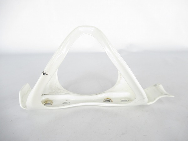 ボトルケージ　Mandible　ホワイトアウトカラー　レーサーボトル対応　※クラック有