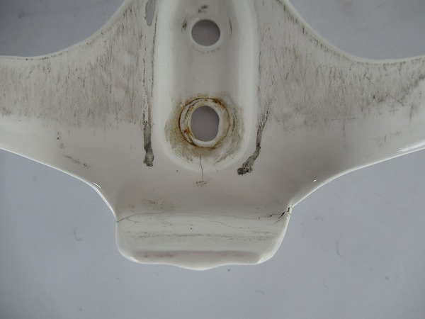 ボトルケージ　Mandible　ホワイトアウトカラー　レーサーボトル対応　※クラック有