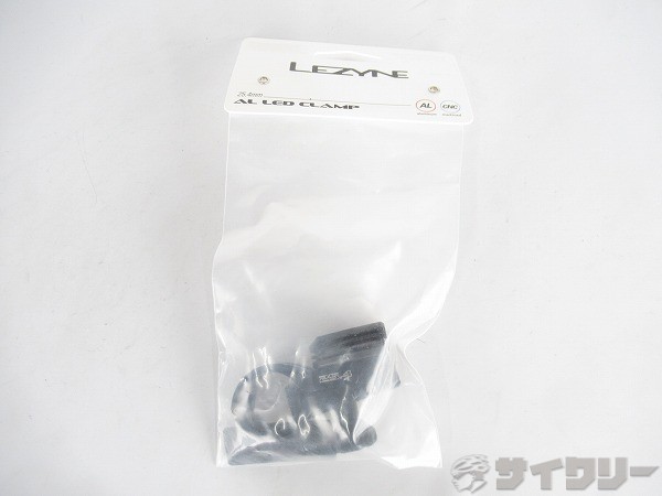 AL LED CLAMP　ブラック　25.4mm径対応