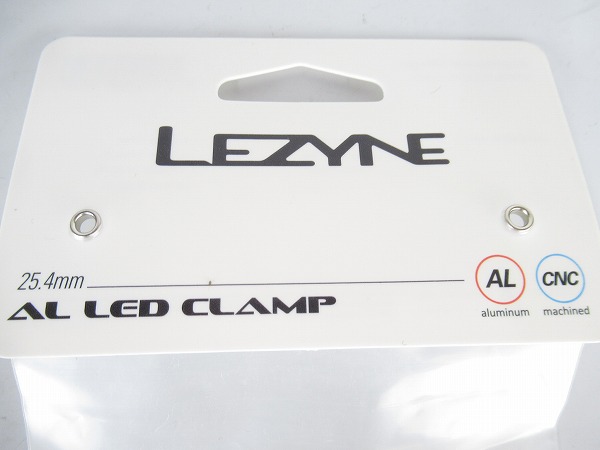 AL LED CLAMP　ブラック　25.4mm径対応