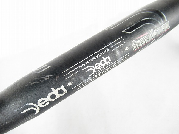 ドロップハンドル　SUPER NATURAL　ブラック　31.7mm/420mm（外外/エンド部）