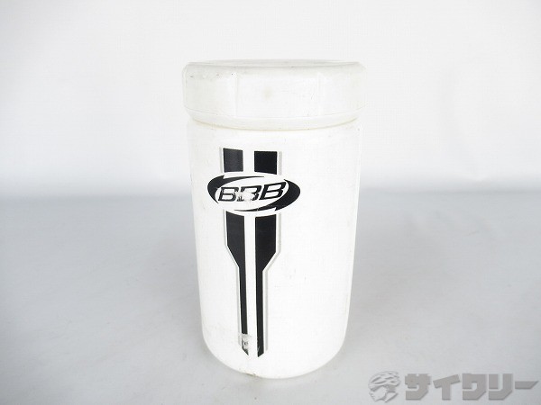 ツールボトル　ホワイト　全長：135mm　外径：実測72.5mm
