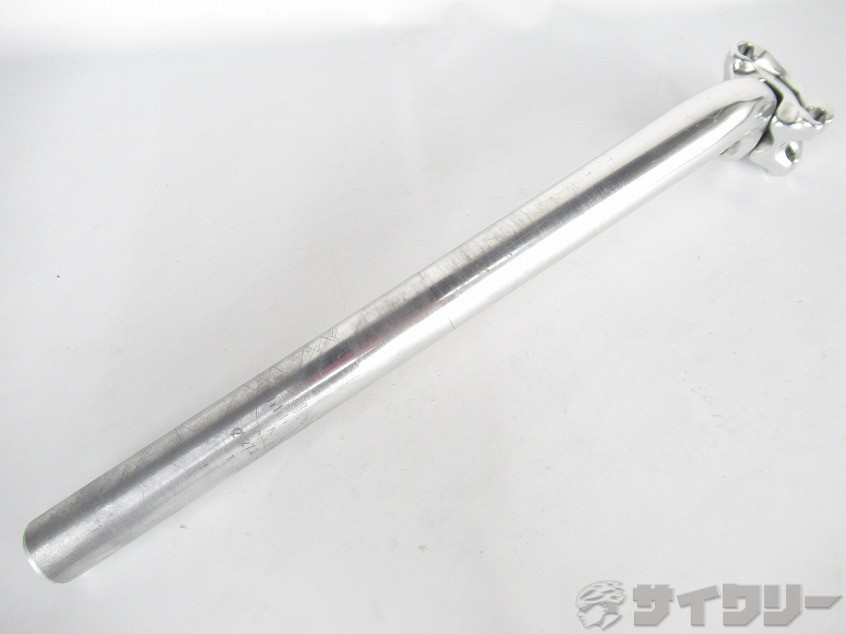 シートポスト　UNO　シルバー　27.2mm/350mm
