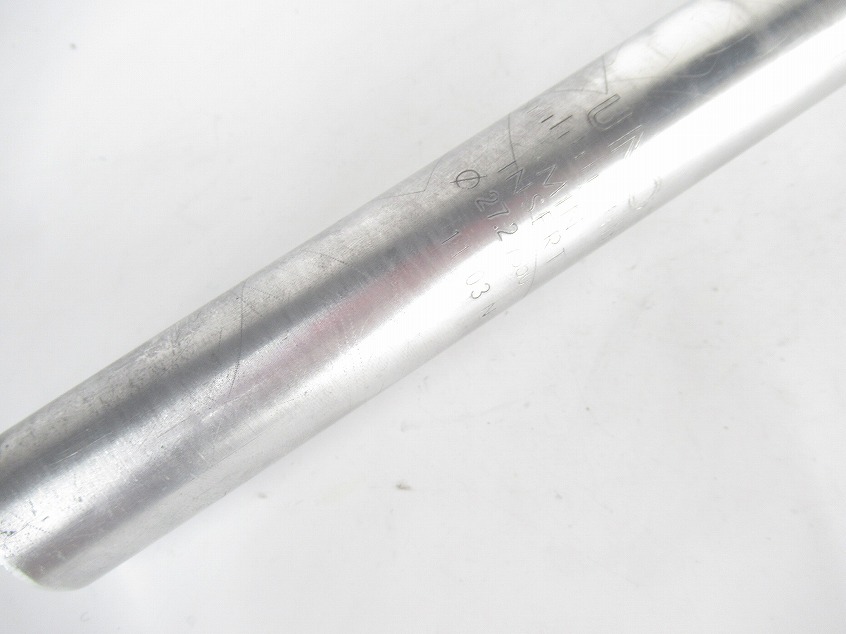 シートポスト　UNO　シルバー　27.2mm/350mm