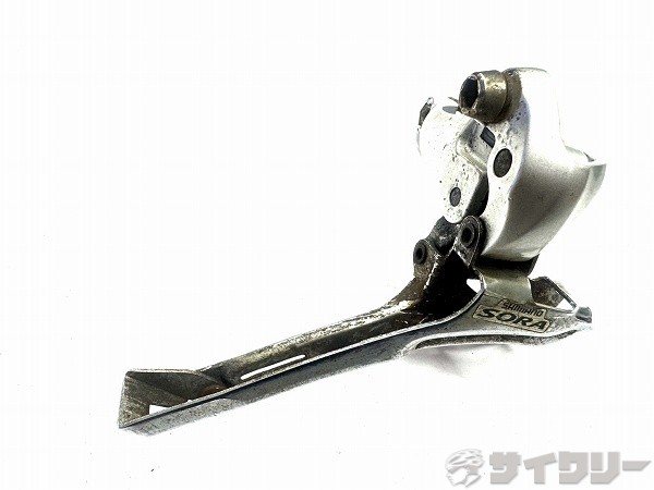 フロントディレイラー FD-3400 SORA 2s 31.8mm 錆、欠品あり