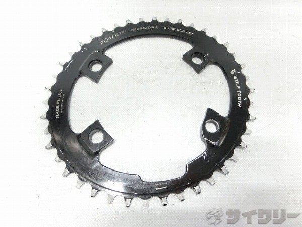 楕円チェーンリング 42T/PCD110 ナローワイド