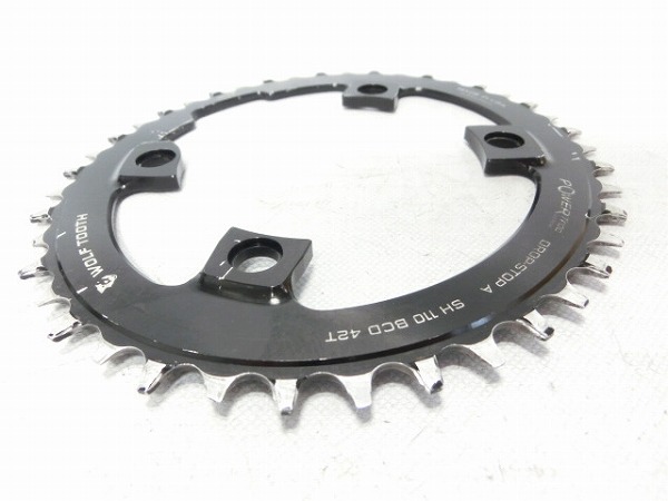 楕円チェーンリング 42T/PCD110 ナローワイド