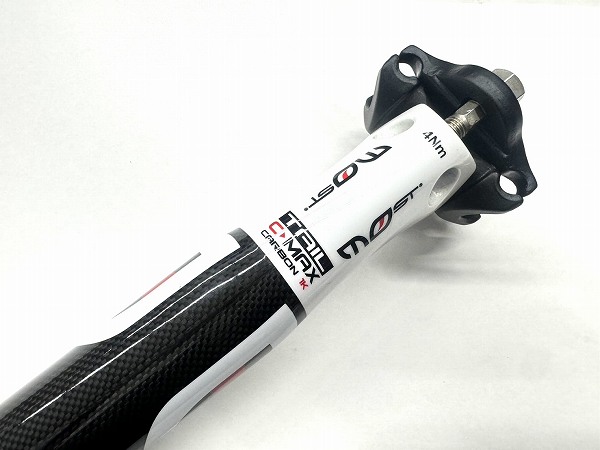 シートポスト TAIL C-MAX CARBON 1K 約300mm(実測）/31.6mm