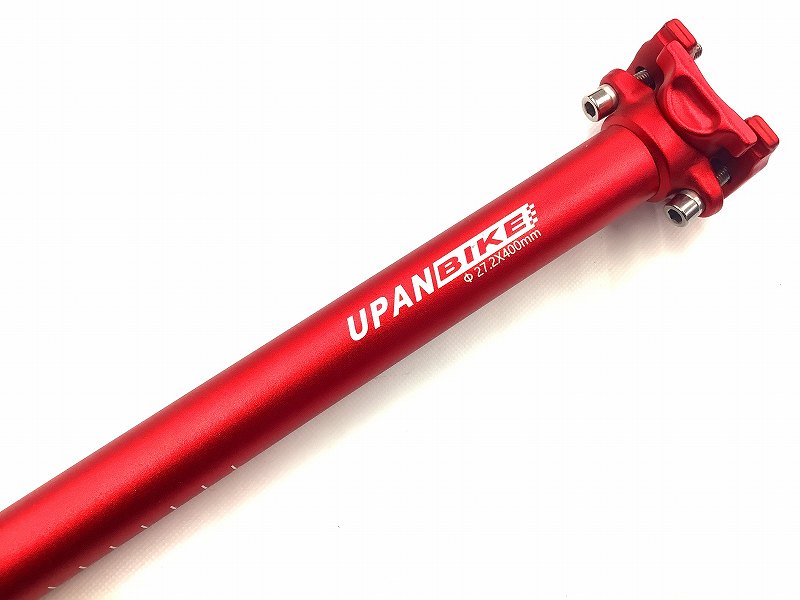 シートポストアルミ 27.2x400mm