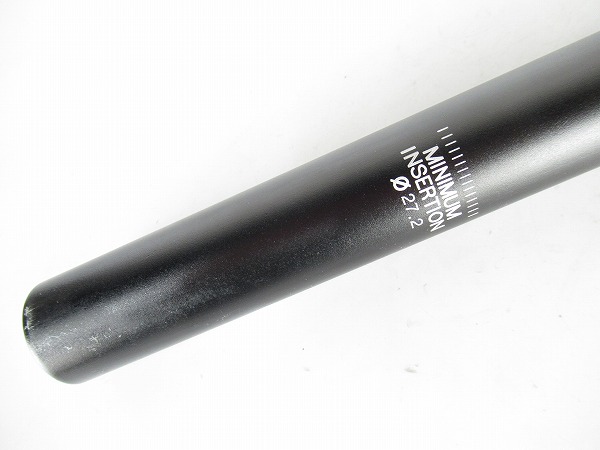 シートポスト　ブラック　27.2mm/350mm