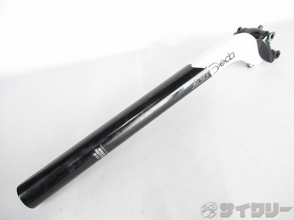 シートポスト　RS01　ブラック/ホワイト　31.6mm/350mm