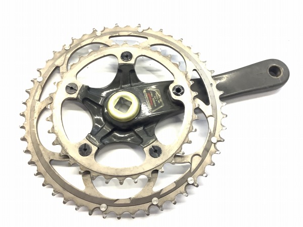 クランクセット RECORD CT 170mm 50/36T 日焼けあり