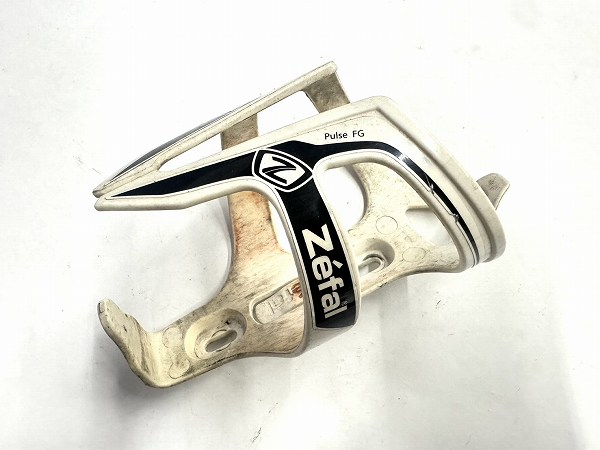 ボトルケージ PULSE FG　ホワイト 使用感あり