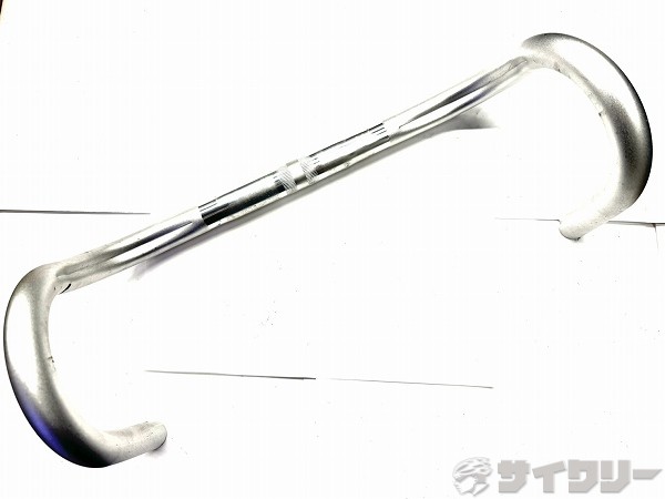 ドロップハンドル 約395mm（エンドC-C実測）/25.4mm シルバー