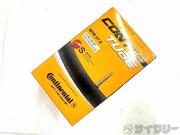 チューブ 27.5x1.75-2.5 仏式 42mmバルブ