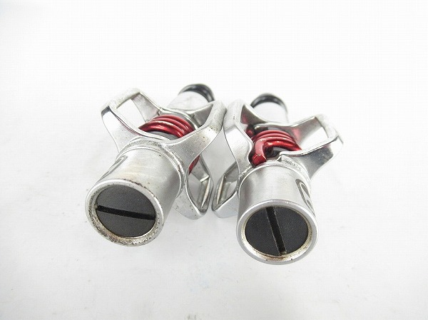 ビンディングペダル　EGGBEATER 1　シルバー/レッド　専用クリート（欠品）