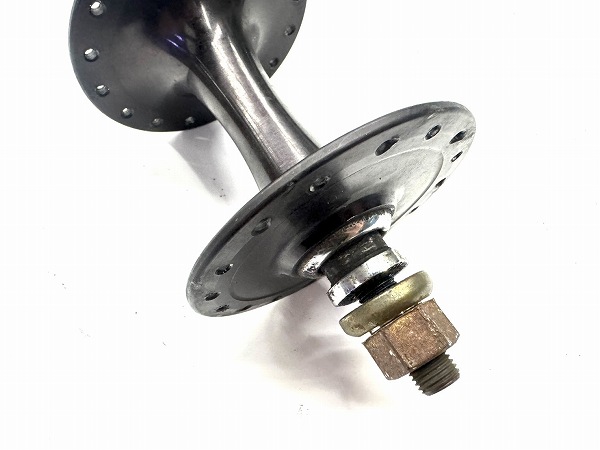 フロントハブ ナット式 100mm 32H