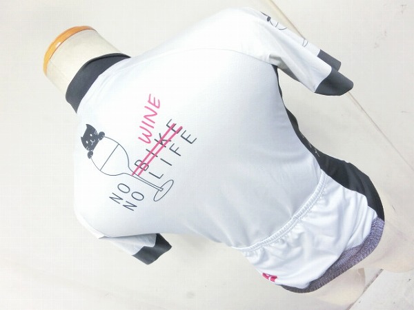 半袖ジャージ NO WINE NO LIFE Sサイズ