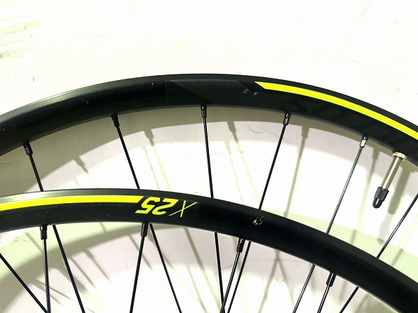 ホイールセット X25 HB/FH-MT400-B 110/142mm シマノ8-10s