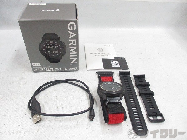 GPSウォッチ Instinct Crossover Dual Power Tactical