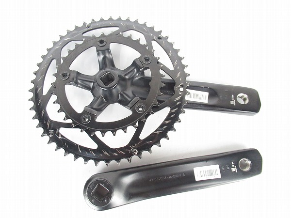 クランク　TEMPO　ブラック　50/34T　170mm　スクエア
