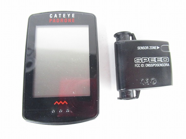 サイクルコンピューター　CC-PA100W　ワイヤレス　ブラック