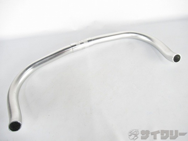 ブルホーンハンドル　RB010　シルバー　25.4mm/400mm