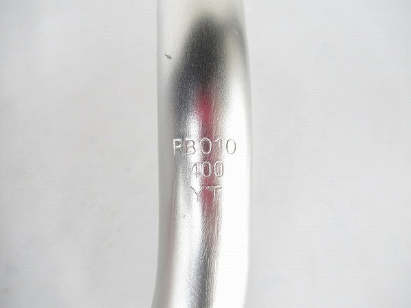 ブルホーンハンドル　RB010　シルバー　25.4mm/400mm