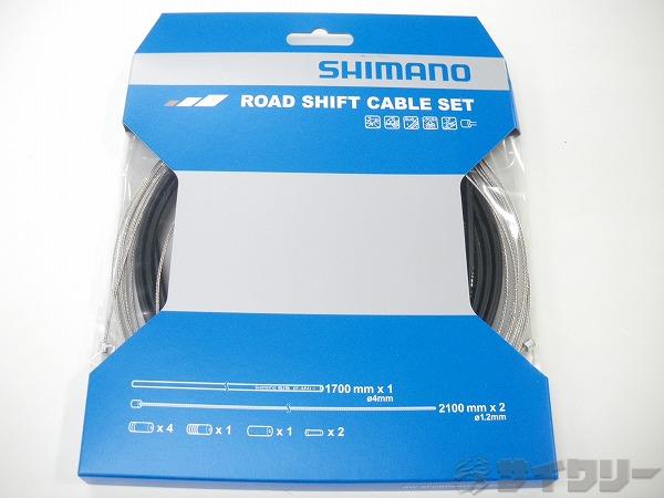 一部予約販売中】 シマノ MTB用SUS ケーブルセット ブラック tronadores.com