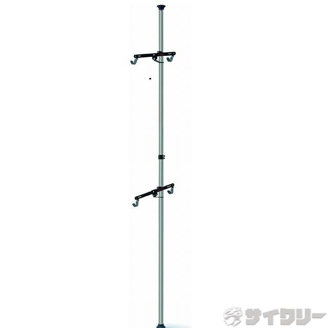 ストレージスタンド バイクタワー5　2台掛け用　突張タイプ 