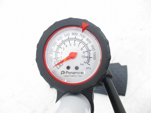 アルミ製フロアポンプ BFP-04AGA3-W ホワイト