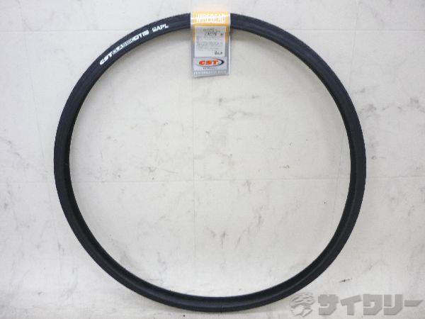 タイヤ　700×25C 黒/黒