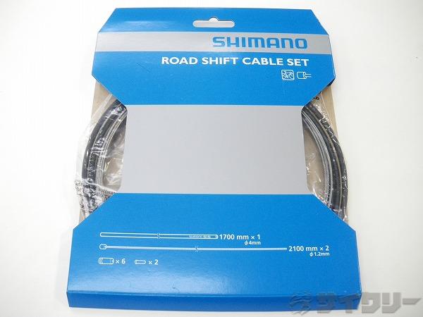 ロード用鉄シフトケーブルセット　ブラック